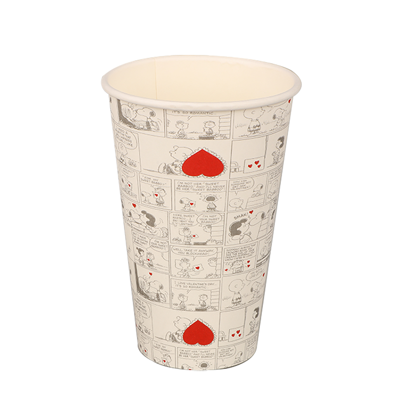 Vaso de papel para café caliente de 16 oz