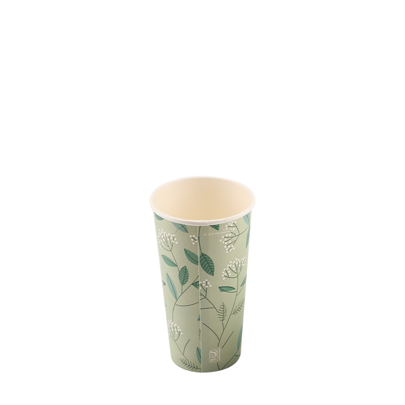 Vaso de papel desechable para bebidas calientes de 4 oz