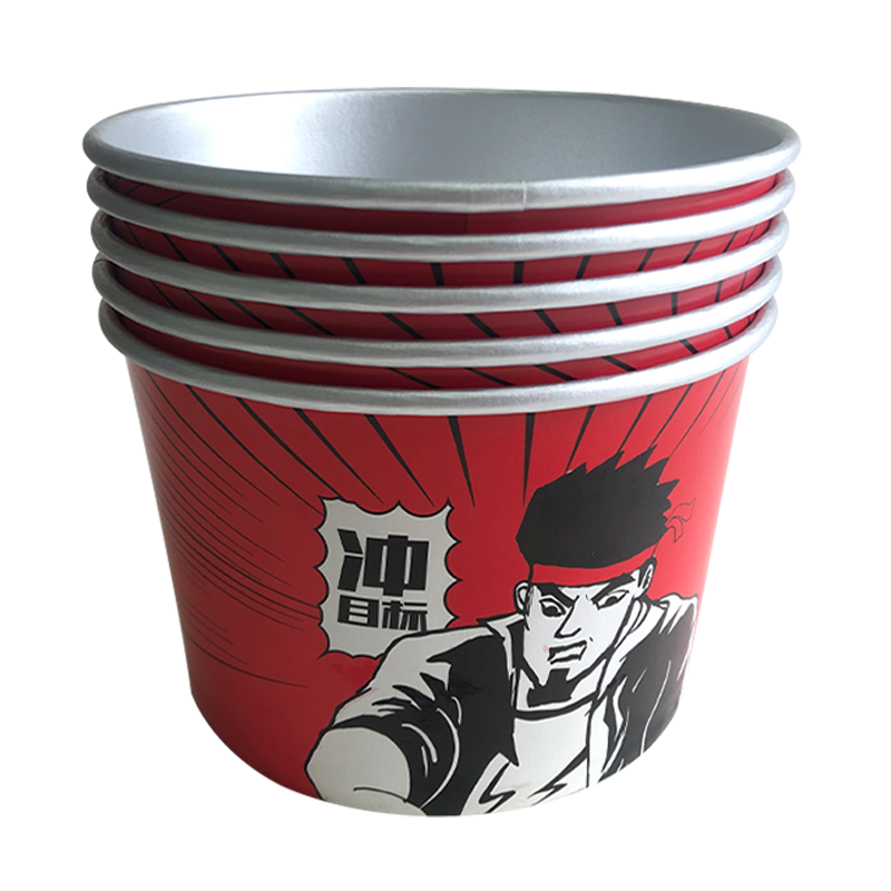 Cuencos para ensalada de papel de aluminio con calefacción de 1500 ml