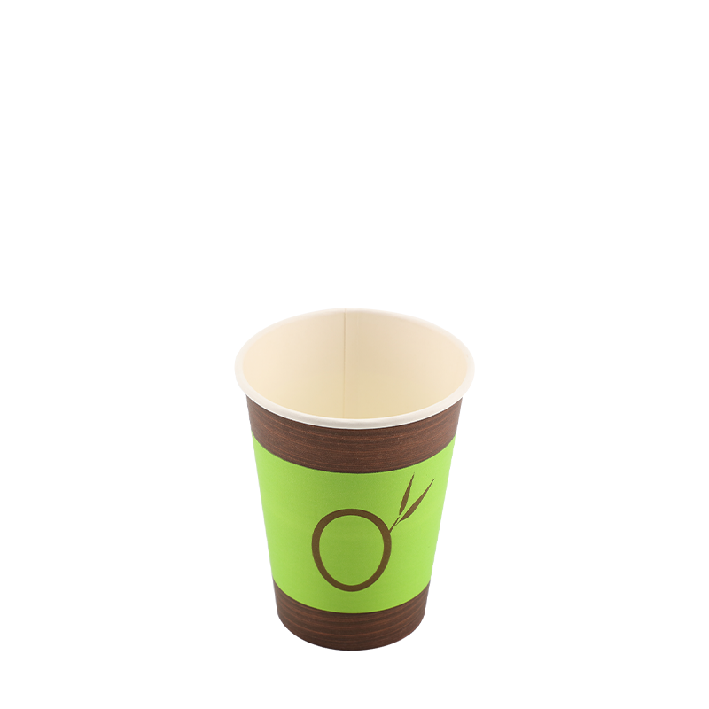 Vasos de papel caliente biodegradable de 4 oz