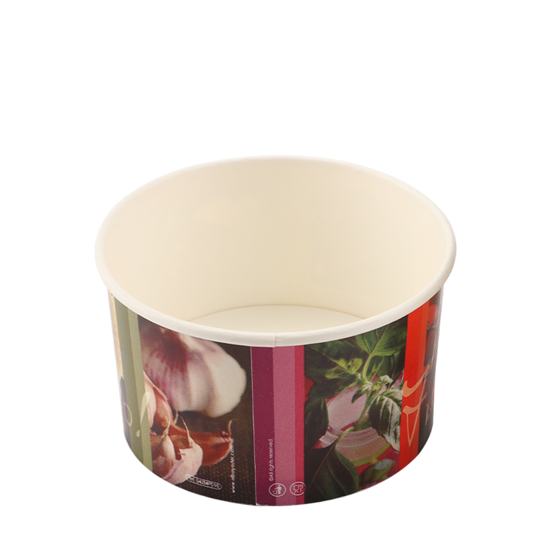 Vasos de papel para helado de 5 oz para almacenamiento en frío