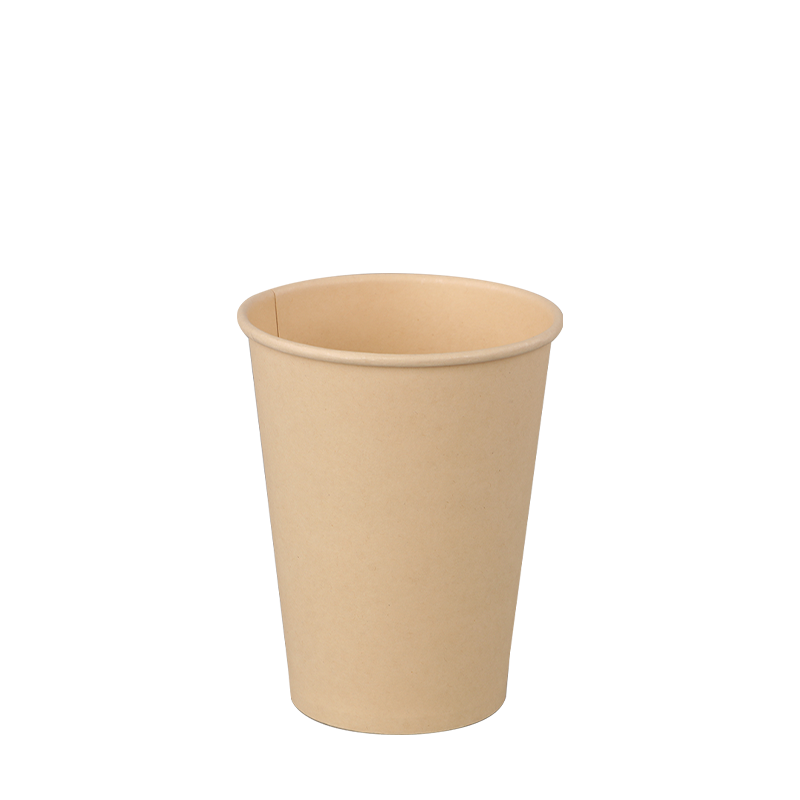 Vasos de papel caliente de bambú para vending de 6 oz