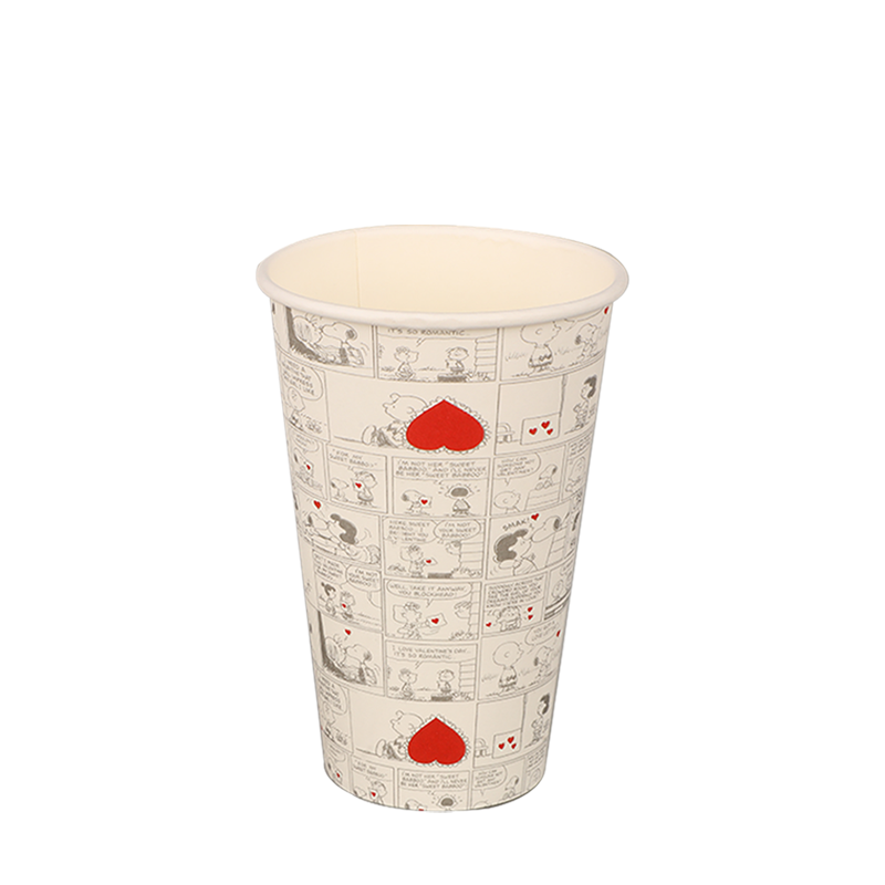 Vasos de papel caliente a base de agua de 10 oz