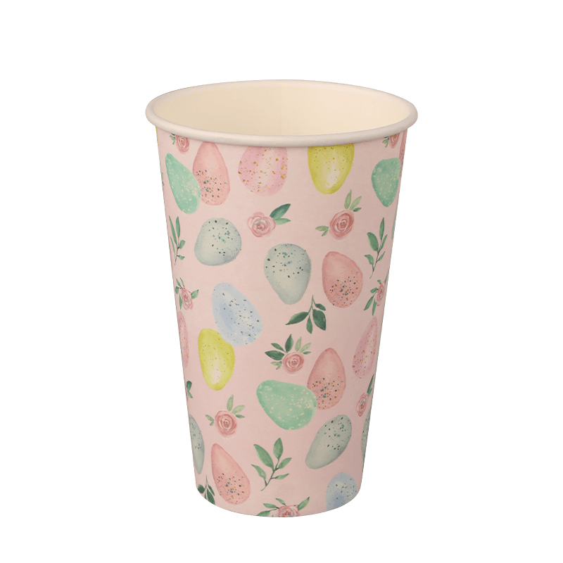 Vasos de papel para té con leche fría de 16 oz
